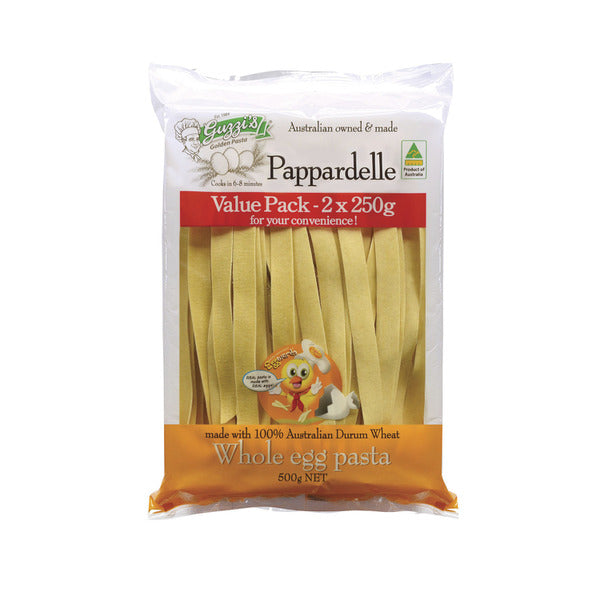 Guzzi's Golden Pappardelle Pasta 2x250g | 500g