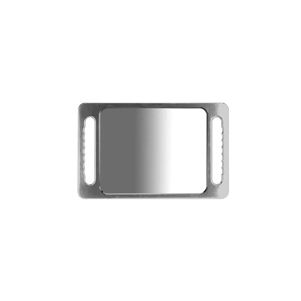 Hand Held Mirror Silver