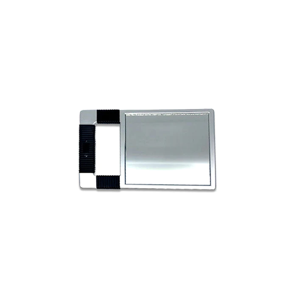 Hand Held Mirror Silver With Handle