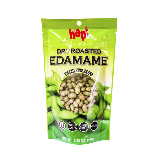 Hapi Dry Roasted Edamame With Sea Salt | 100g