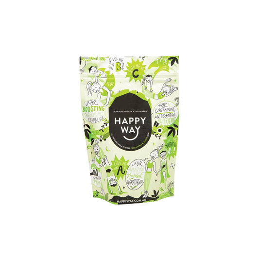 Happy Way Bcaa Powder Green Apple 300g