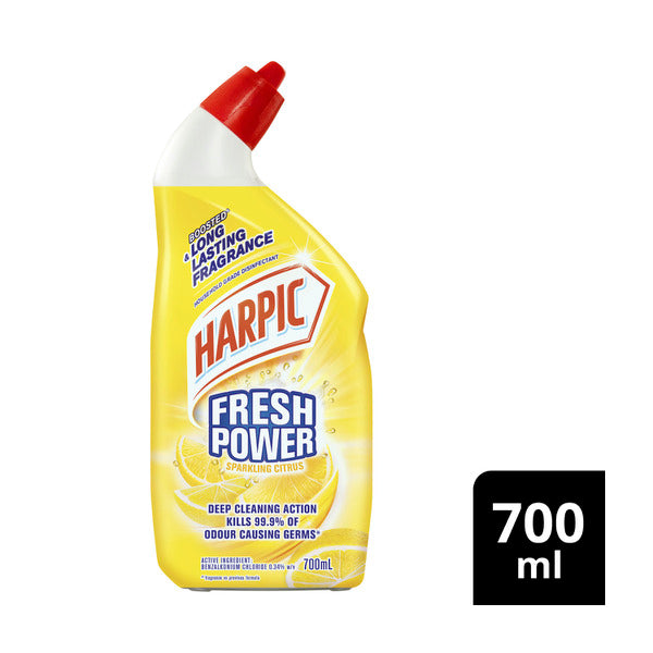 Harpic Fresh Power Toilet Cleaner Sparkling Citurs | 700mL