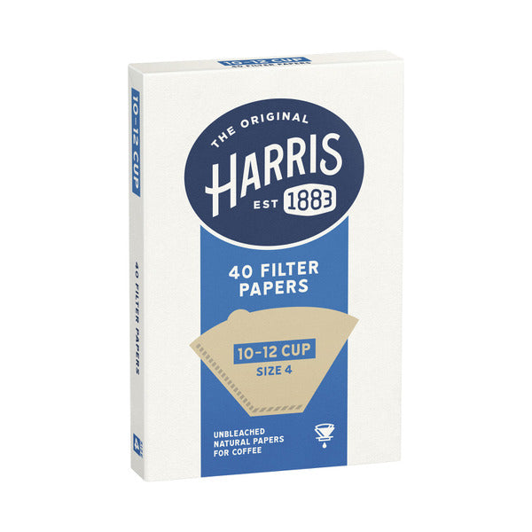 Harris Coffee Filter Papers 10-12 Cup Size 4 | 1 pack