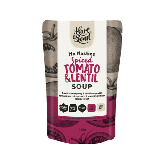 Hart & Soul Gluten Free Spiced Lentil Soup Pouch | 400g