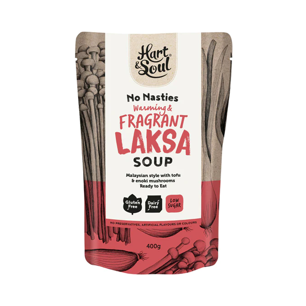 Hart & Soul Laksa Soup Pouch | 400g