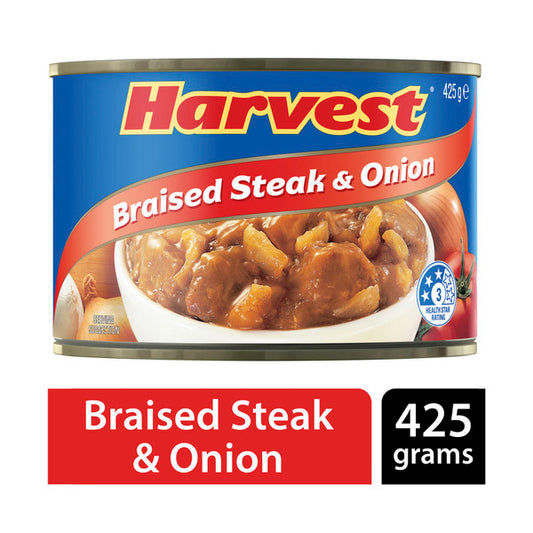 Harvest Braised Steak & Onions | 425g