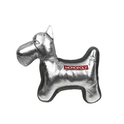 Hasbro Monopoly Dog Tough Plush Dog Toy