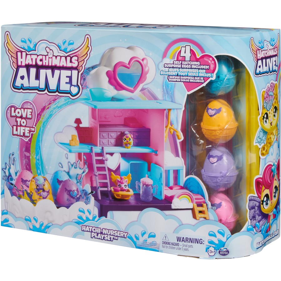 Hatchimals Alive! Hatchi-Nursery Playset