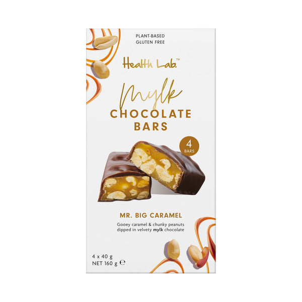 Health Lab Caramel Peanut Milk Chocolate Bars | 160g
