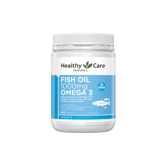 Healthy Care Fish Oil 1000mg Omega-3 400 Capsules