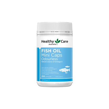 Healthy Care Fish Oil Mini 500Mg 200 Capsules