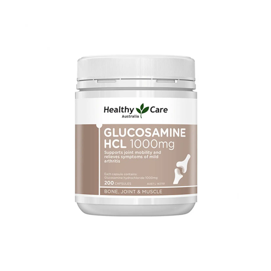 Healthy Care Glucosamine HCL 1000mg 200 Capsules