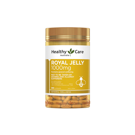 Healthy Care Royal Jelly 1000mg 365 Capsules