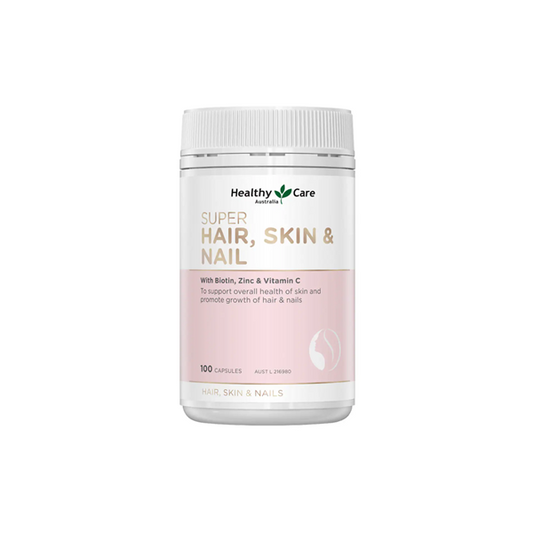 Healthy Care Super Hair Skin & Nails 100 Capsules