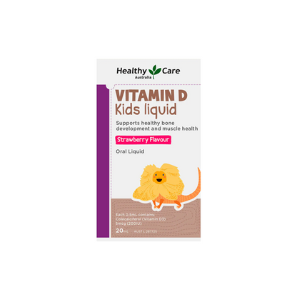 Healthy Care Vitamin D Kids Liquid 20ml