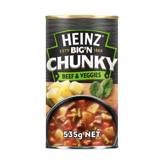 Heinz Big'N Chunky Beef And Veggies Soup | 535g