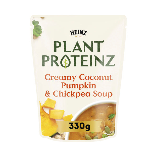 Heinz Plant Proteinz Soup Creamy Coconut Pumpkin And Chickpea | 330g