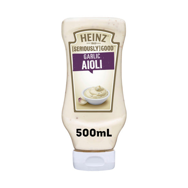 Heinz Seriously Good Garlic Aioli Mayonnaise | 500mL