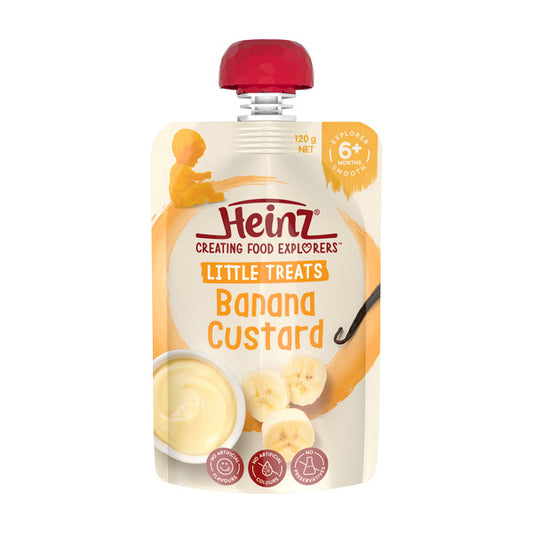 Heinz Simply Custard Banana 6+ Months | 120g x 2 Pack