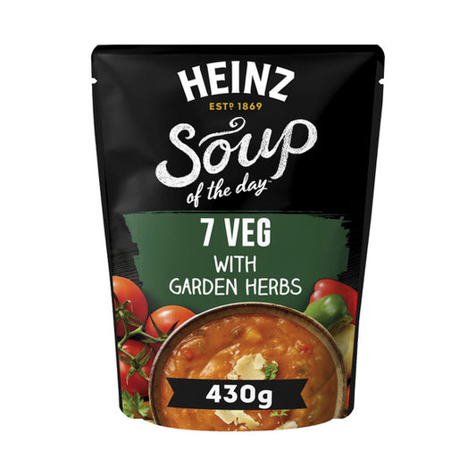 Heinz Soup Of The Day 7 Veg With Herbs Vegetable Soup | 430g
