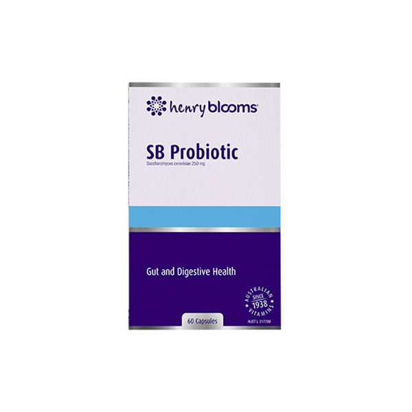 Henry Blooms SB Probiotic Gut & Digestive Health 60 Capsules