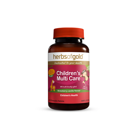 Herbs of Gold Childrens Multi Care 60 Chewable Tablets