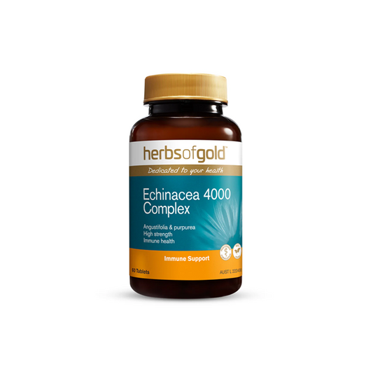 Herbs of Gold Echinacea 4000 Complex 60 Tablets