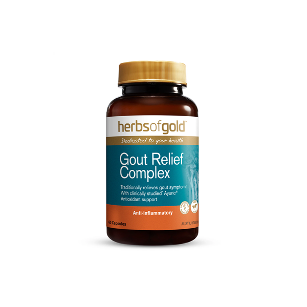 Herbs of Gold Gout Relief Complex 60 Capsules