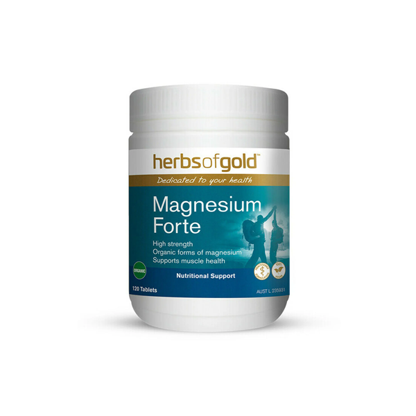 Herbs of Gold Magnesium Forte 120 Tablets