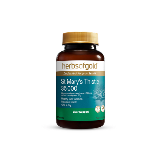 Herbs of Gold St Marys Thistle 35 000 60 Tablets