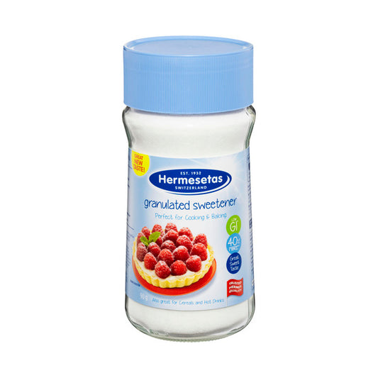 Hermesetas Granulated Sweetener Jar | 90g