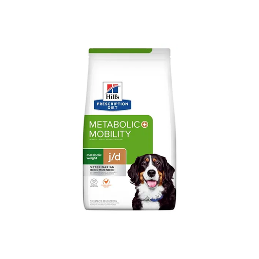 Hill's Prescription Diet Metabolic Weight + j/d Mobility Care Dry Dog Food 10.8kg