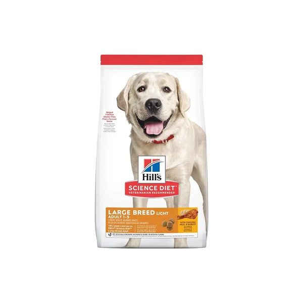 Hill's Science Diet Adult Light Large Breed Dog Food 12kg