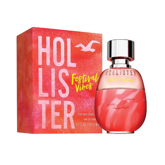 Hollister Festival Vibes For Her Eau De Parfum 50ml Spray