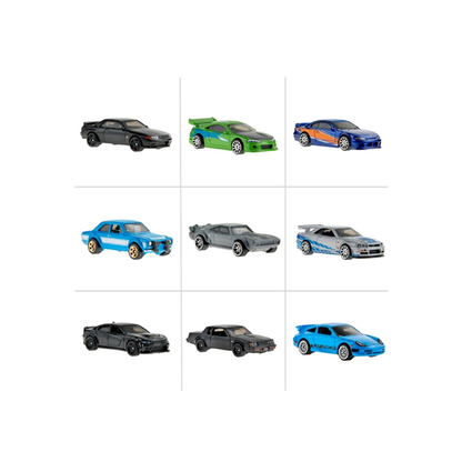 Hot Wheels Fast & Furious themed- Assorted