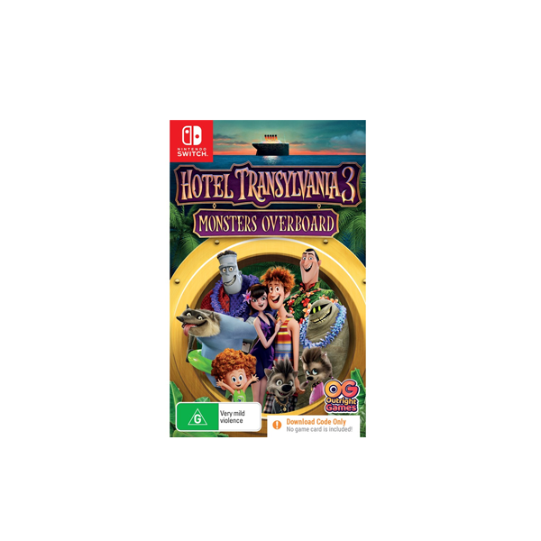 Hotel Transylvania 3 Monsters Overboard (Code in Box) - Nintendo Switch