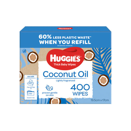 Huggies Thick Baby Wipes Coconut Oil | 1 pack