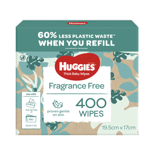 Huggies Thick Baby Wipes Fragrance Free | 1 pack