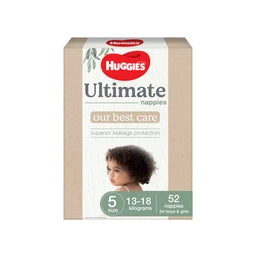 Huggies Ultimate Nappies Size 5 (13-18kg) | 52 pack