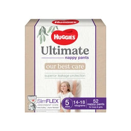 Huggies Ultimate Nappy Pants Size 5 (14-18 kg) | 52 pack