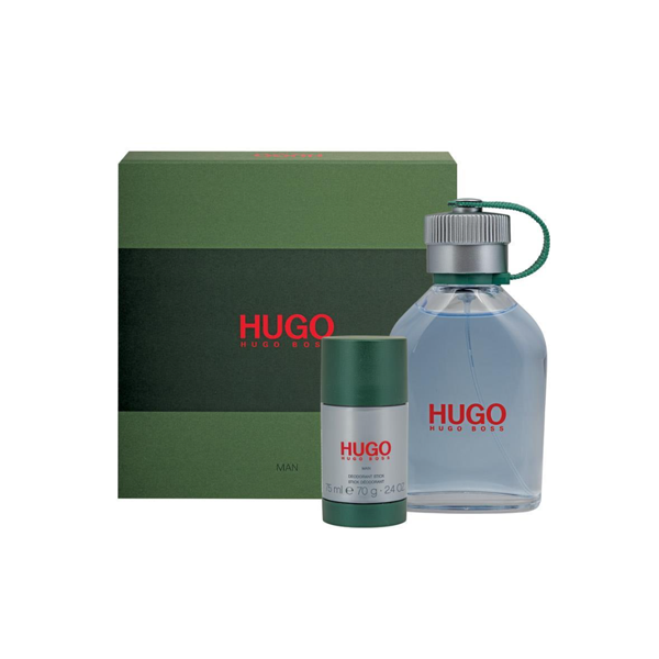 Hugo Boss Hugo for Men Eau De Toilette 75ml plus Deodorant Stick 2 Piece Set
