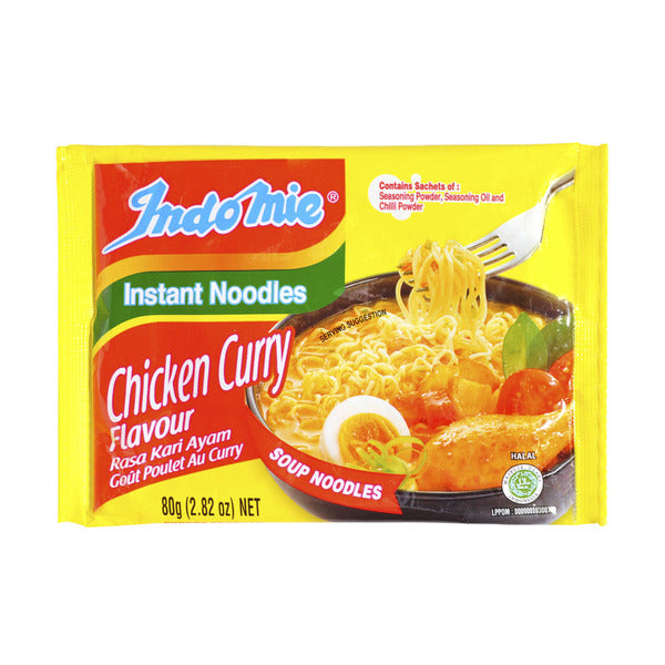 Indomie Chicken Curry Flavour Instant Noodles | 80g x 2 Pack