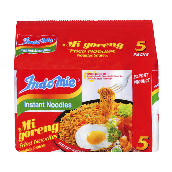 Indomie Fried Mi Goreng Instant Noodles 5 Pack | 85g