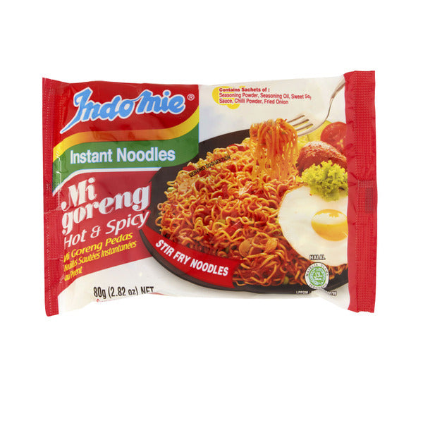 Indomie Mi Goreng Hot & Spicy Instant Noodles | 80g – Shop & Dispatch