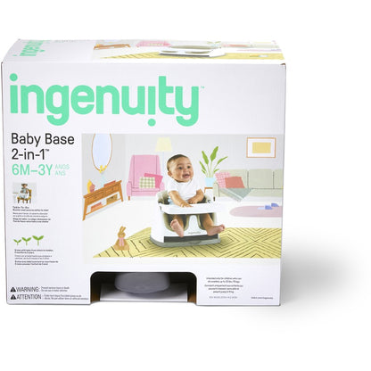 Ingenuity Baby Base 2-in-1 Seat - Slate