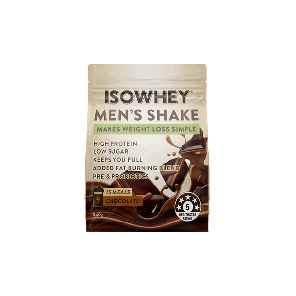 IsoWhey Men's Shake Chocolate 840g