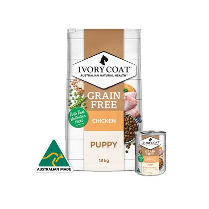 Ivory Coat Grain Free Chicken Adult Dog Food 13kgx2