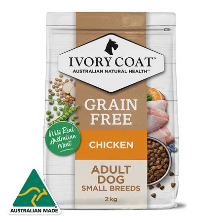 Ivory Coat Grain Free Small Breed Chicken Dog Food 2kg