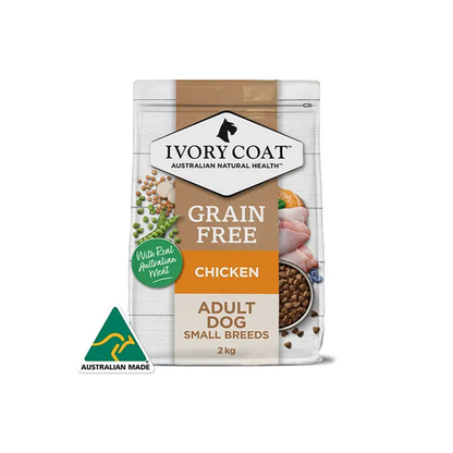 Ivory Coat Grain Free Small Breed Chicken Dog Food 2kg