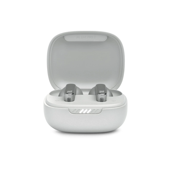 JBL Live Pro 2 TWS Noise Cancelling In-Ear Headphones (Silver)